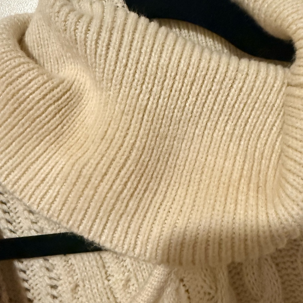 Leopard Print and Cream Sweater - Picture 6 of 7